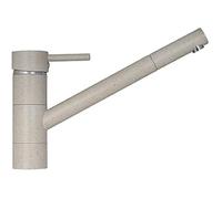 Robinet évier de cuisine - PYRAMIS - 090905401 - Beige - Bec mobile - Monotrou