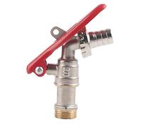 Robinet Extérieur Verrouillable 1/2" en Laiton Résistant -10°C à 120°C 1.6MPa pour Jardin
