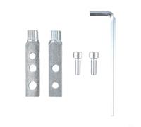 Robinet extracteur de fil de valve d'angle pour tuyaux et vis cassés, outil de filetage inversé compatible avec les tuyaux d'eau de 20 mm et 25 mm, extracteur de vis en métal pour prune (emballé)