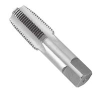 Robinet fileté 1/2 Pouce BSP Tarauds de Formage de Filetage en Acier au Carbone NPT Robinet à Filetage argenté Tarauds Outil pour Nettoyer et Refileter les Pipe Machos de roscar para tubos