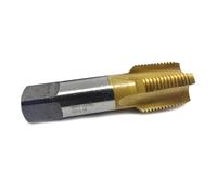 Robinet Fileté Polyvalent En Alliage De Cobalt Foret De Plomberie 1/2" 3/8" Pour Projets D'artisanat Et Tâches D'ingénierie Complexes Taraud À Cannelure Droite