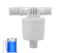 Robinet flotteur automatique pour réservoir, 15 mm, régulateur de niveau d'eau robuste pour aquarium, étang, jardin, étang de jardin et abreuvoir pour animaux