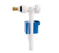Robinet Flotteur Chasse D'eau WC Universel, Raccord Laiton G3/8 et G1/2, Niveau D'eau Réglable Pour Réservoir, Kit Remplacement Citerne Toilettes Salle De Bain