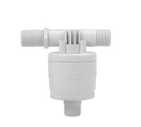 Robinet flotteur d'eau - Régulation automatique du niveau d'eau - 15 mm - Accessoire régulateur intelligent pour étang, aquarium, abreuvoir pour bétail