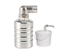 Robinet flotteur en acier inoxydable 304, régulateur de niveau d'eau entièrement automatique, tour d'eau, réservoir d'eau, robinet de cuisine, eau pleine