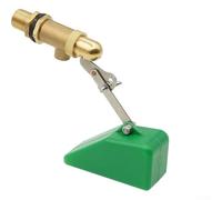 Robinet flotteur en laiton avec bras réglable pour remplissage automatique d'eau dans les réservoirs, bassins, aquariums, bétail, chasse d'eau - 1/2"