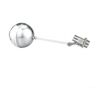 Robinet flotteur entièrement en métal 1,9 cm pour cuve d'eau (D20) | Construction en acier inoxydable massif, connexion à vis en laiton, résistante à la rouille, durabilité extérieure