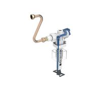 Robinet flotteur GEBERIT à alimentation latérale pour réservoir encastré.