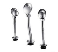 Robinet Flotteur pour cuivre pour WC - Mécanisme Chasse d'Eau Silencieux Alimentation Latérale G3/8 Installation pour facile Réservoir Céramique Plastique Économie d'Eau(Large)