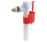 SOMATHERM FOR YOU, Robinet flotteur WC à alimentation latérale, raccord laiton M12/17 (3/8"), niveau d'eau ajustable 155-226 mm, filtre anti-impureté, installation rapide, garantie 10 ans