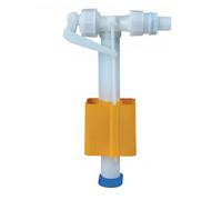 Robinet flotteur pour WC encastré, bâti ""Slim&Silent""