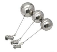 Robinet flotteur robuste en acier inoxydable avec fermeture sécurisée pour applications d'eau et d'huile DN15 DN20 DN25 (DN25)