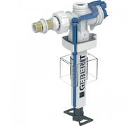 Robinet flotteur type 383 avec alimentation latérale 12x17 mamelon laiton GEBERIT