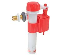 SOMATHERM FOR YOU, Robinet flotteur réversible pour chasse d'eau WC, raccord laiton M12/17 (3/8"), adaptable pour alimentation basse ou latérale, système anti-siphonage, garantie 10 ans