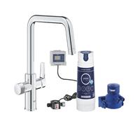 Robinet Grohe Blue Pure Eurosmart Chrome Bec U Système Filtration Eau | 30