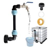 Robinet IBC Col de Cygne - PRUMYA - 3/4'' - Laiton et PE - 1000L - Étanche et léger