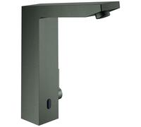 Robinet Infrarouge Grohe Eurocube E sur pile Hard Graphite Brossé