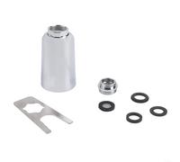 Robinet intelligent à capteur infrarouge avec pulvérisateur rétractable pour évier de cuisine - Buse automatique d'économie d'eau - Contrôle du débit hygiénique - Compatible avec M22 et fils - Cuivre