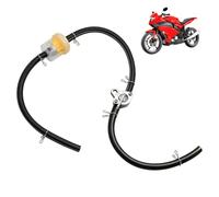 Robinet Interrupteur d'essence, Tuyau de Carburant Kit | Robinet de Carburant Universel avec Filtre à Carburant et Tuyaux pour Quad VTT 50CC-150CC Moto Voiture Scooter Vélo