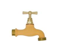 - Robinet laiton coloré ocre