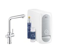 Robinet Lavabo Grohe Blue Home Bouche L pour Filtration Et Gasatura Eau 314