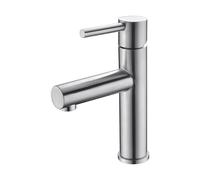 Robinet Lavabo Imex Moscu BDK034-1 Acier Satiné