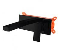 Robinet lavabo mural encastré Imex Suisse Noir GLE020-NG