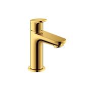 Robinet lave-mains eau froide Wave doré poli