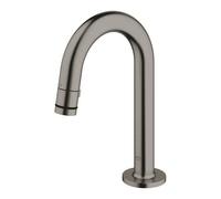 Robinet lave-mains - GROHE - Universal - Bec courbé - Graphite Brossé - Haut de gamme