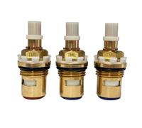 Robinet Magicien Lot de 3 valves à cartouche de robinet en céramique Compatible avec Franke Triflow Kubus et Olympus avec poignée détachable
