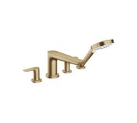 Robinet mélangeur bain douche 4 trous Talis E bronze brossé