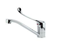 Robinet Mélangeur Chromé Maison Cuisine Lavabo Lavandino Kit Montage 5034