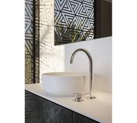 Robinet mélangeur lavabo Hotbath Cobber - haut - à poser - sans bonde - Chrome CB023HCR