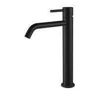 Robinet mélangeur lavabo Wiesbaden Style XL haut noir mat 29.1621