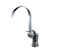 Robinet Melangeur Mitigeur de Cuisine Évier Bec Pivotante Sanlingo Chrome