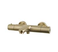 Robinet mélangeur thermostatique Wiesbaden Caral en laiton brossé 29.5931