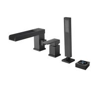 Robinet mitigeur de douche rotatif à 360° et kit mitigeur de douche numérique avec débit cascade robinet de salle de bain moderne pour une expérience de douche de luxe