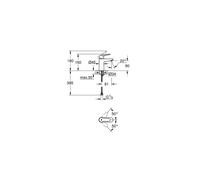 Robinet mitigeur de lavabo Grohe modèle BauEdge