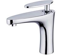 Robinet Mitigeur De Lavabo Robinet De Lavabo Monobloc, Robinets De Vestiaire À Poignée Unique, Mitigeur De Lavabo À Montage sur Pont À Un Trou Robinet De Lavabo