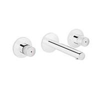 Robinet mitigeur encastré VitrA Origin A42582, deux poignées, chromé, saillie 150-180 mm