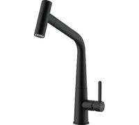 Franke Robinet d'évier Icon 115.0625.190 – Douchette extensible – Noir mat