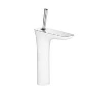 Robinet Mitigeur Lavabo 200 PuraVida EcoSmart Hansgrohe - Blanc/Chromé
