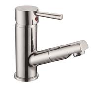 Robinet mitigeur lavabo Cornwall - SCHÜTTE - Flexible extractible - Cartouche 40 mm