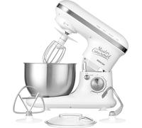 Robinet mitigeur robuste, entièrement en métal, 600 W, blanc