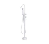 Robinet mitigeur sur pied blanc mat VICTORIA