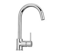 Robinet Monocommande Évier Paini Cox 78CR572 Chrome Chromé Brillant