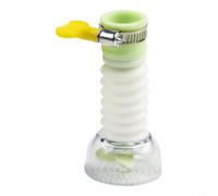 Robinet mousseur pivotant économiseur d'eau Tête de douche Robinet de cuisine Adaptateur de buse Accessoires d'évier (vert)