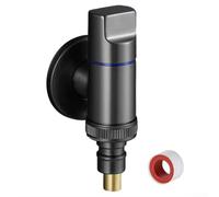 Robinet multifonction pour machine à laver - Valve d'angle à ouverture rapide (gris G1/2)