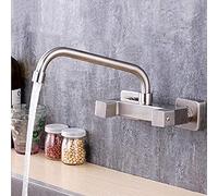 Robinet mural en acier inoxydable 304, mitigeur thermostatique