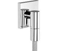 Robinet mural Hansgrohe FixFit Fine E 28883000 avec clapet anti-retour, E, carré, chromé